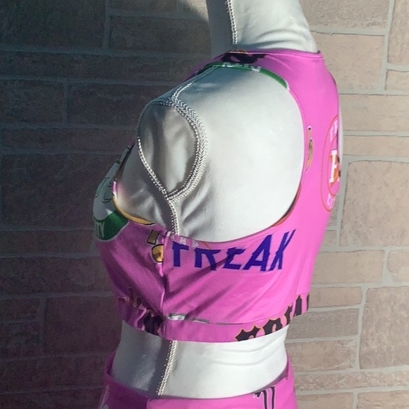 SHEIN X NEW - Sz L - FREAK Set - skirt and racer back top - flowy soft - outfit - Picture 6 of 7